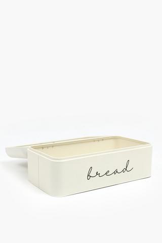 Galvanised Script Bread Bin