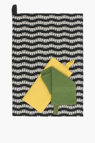 Colab Talent Mkhwanazi 3 Pack Tea Towels