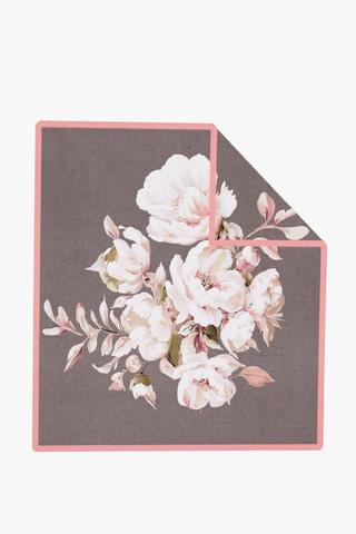 Mink Paradise Floral Blanket, 200x230cm