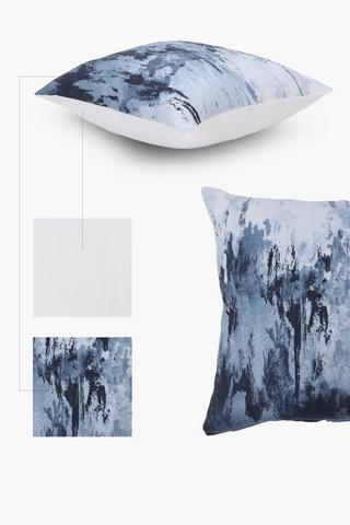 Abstract Coastal Cushion Cover, 50x50cm