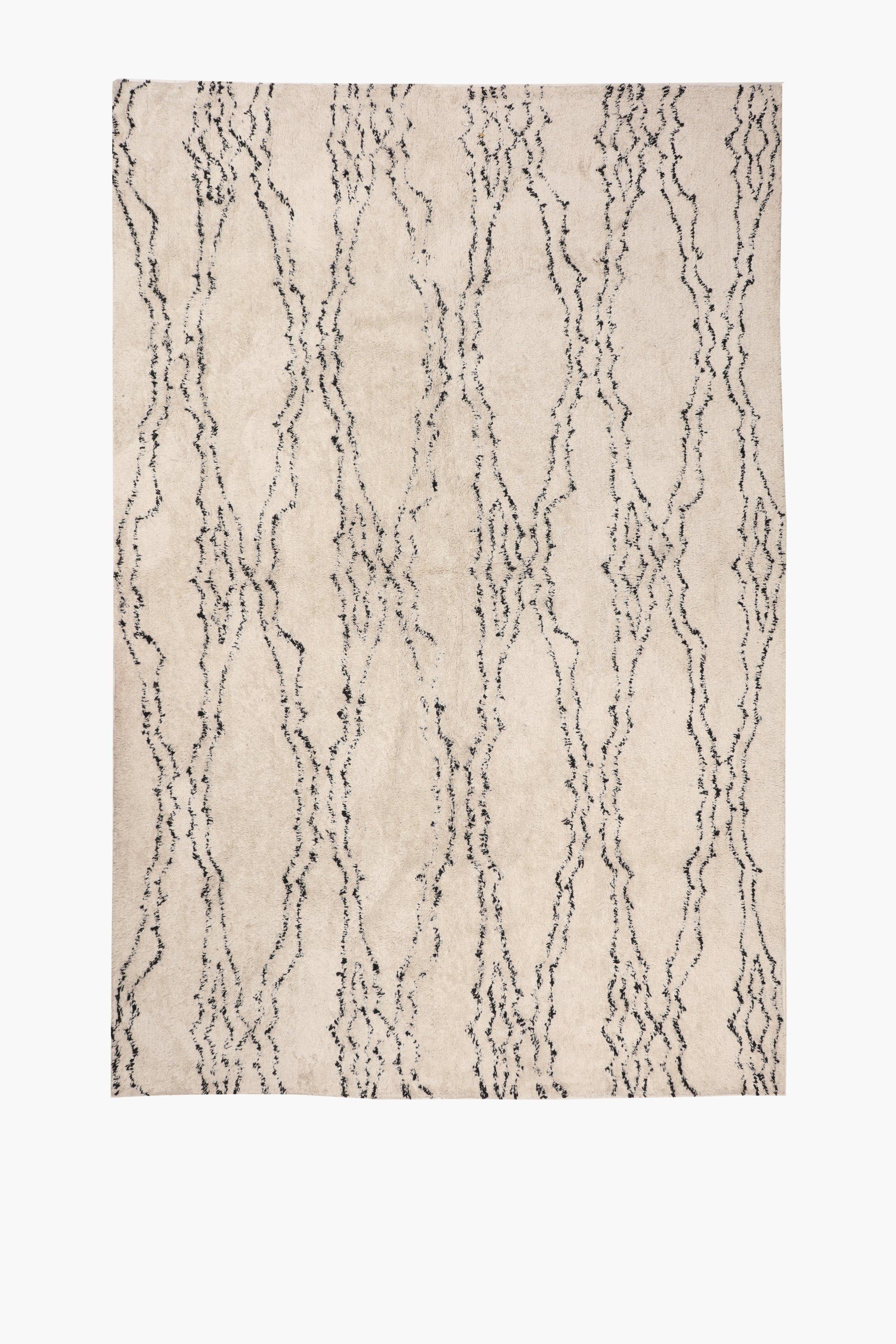 Shaggy Berb Hamilton Geometric Rug, 160x230cm