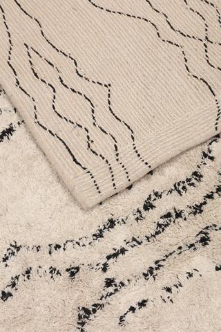 Shaggy Berb Hamilton Geometric Rug, 160x230cm