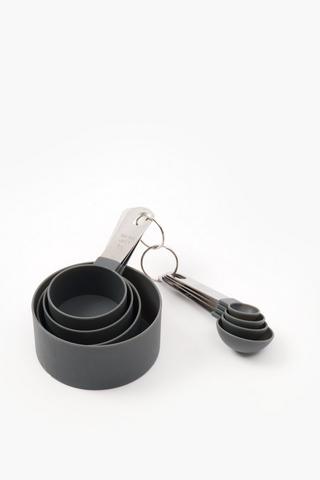 8 Piece Plastic Measuring Set
