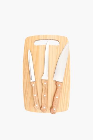 4 Piece Knife Set