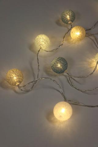 Pom Pom Tassel String Lights 1.65m