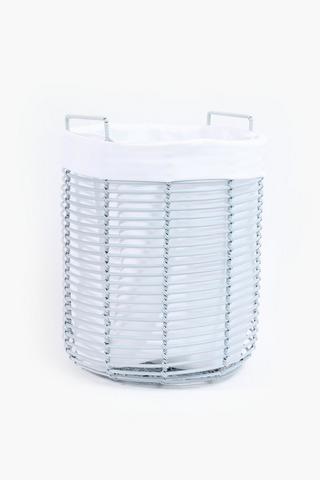 Plastic Woven Laundry Basket