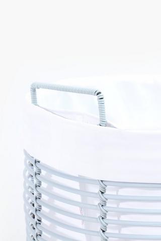 Plastic Woven Laundry Basket