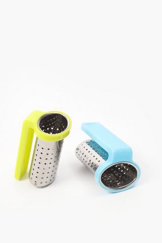 2 Metal Cup Tea Infuser Set