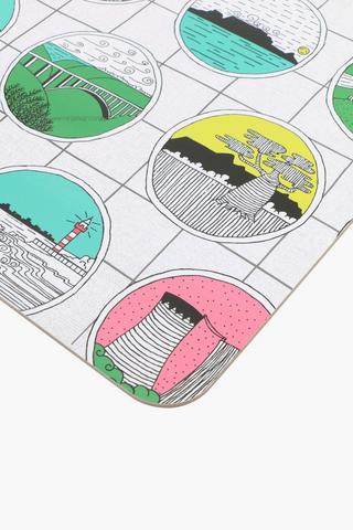 Colab  Phiwokuhle Hlongwane 2 Pack Cork Placemats