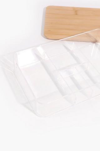 Crow Acrylic Storage Box, L23xw14xh14cm