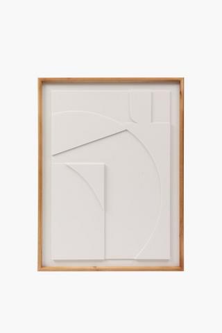 Framed Hartley Layers, 60x80cm