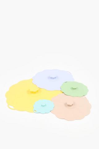 5 Piece Silicone Food Covers