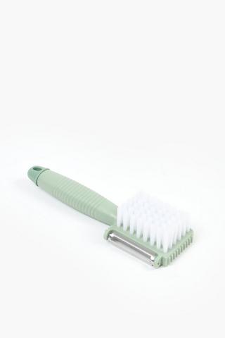 Vegetable Peeler And Brush