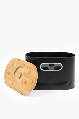 Oval Window Bread Bin