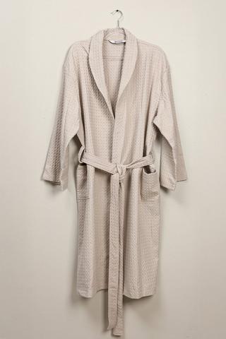 Waffle Cotton Gown, Medium