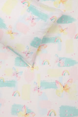 Soft Touch Printed Oakley Butterfly Fitted Sheet