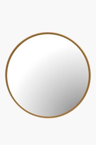 Urban Metal Round Mirror, 50cm