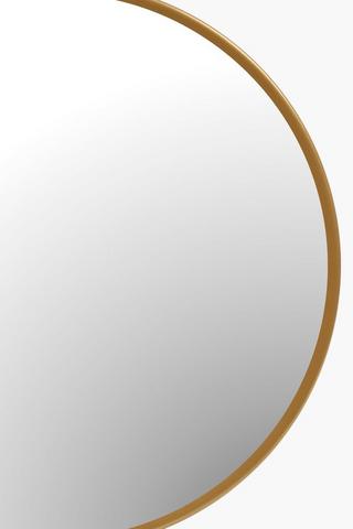 Urban Metal Round Mirror, 50cm