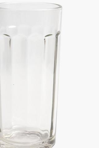 Basic Ribbed Glass Hi Ball