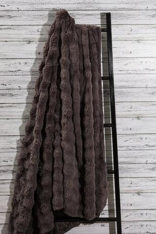 Faux Fur Bubble Blanket, 180x200cm
