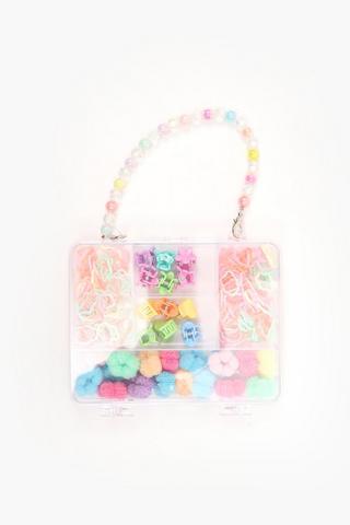 Hair Band And Clip Carry Box