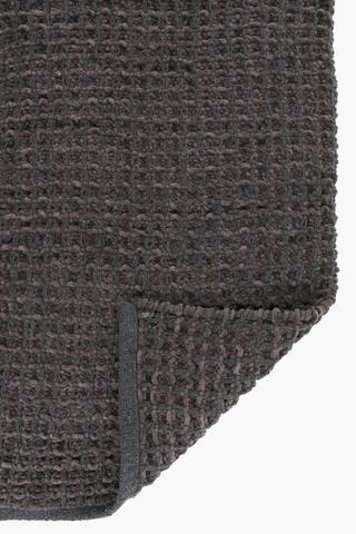 Polycotton Waffle Bath Mat, 50x80cm