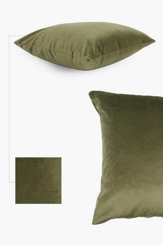 Velvet Scatter Cushion, 50x50cm