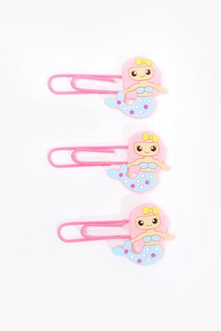 3 Pack Mermaid Paper Clips