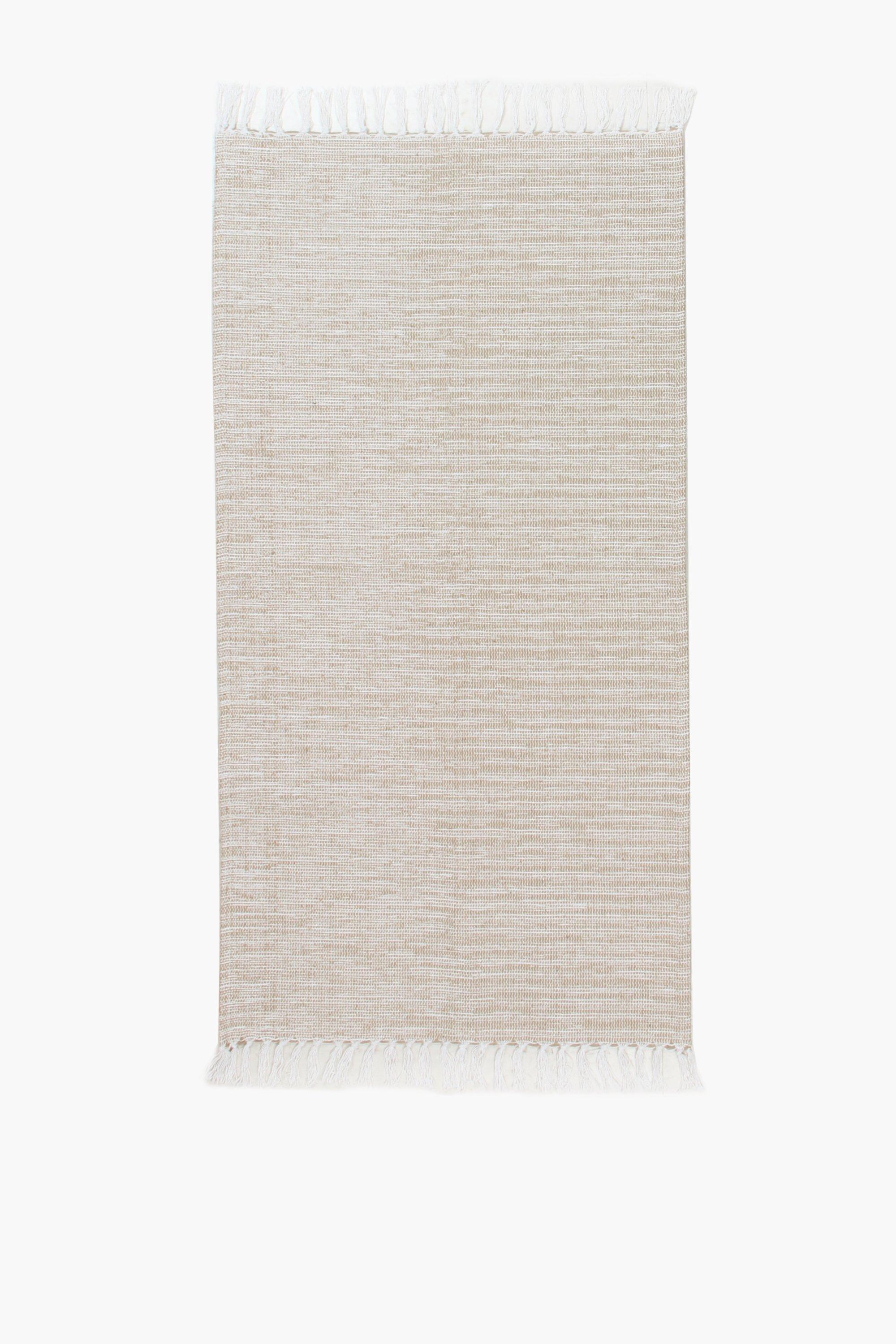 Woven Blend Solido Tassel Rug, 70x140cm