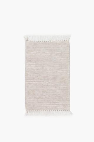 Woven Blend Solido Tassel Rug, 50x80cm