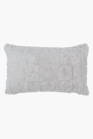 Jacquard Sherpa Star 1 Pack Pillowcase