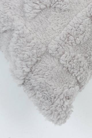 Jacquard Sherpa Star 1 Pack Pillowcase