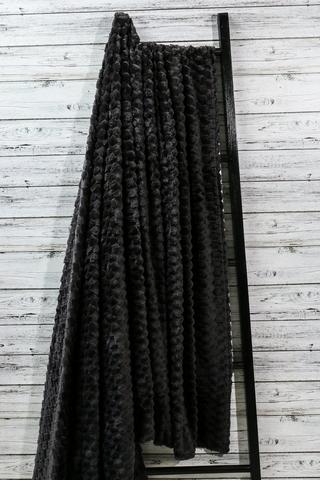 Block Coral Fleece Blanket, 180x200cm
