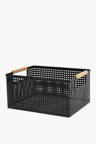 Metal Urban Crate Large, L23xw31xh16cm