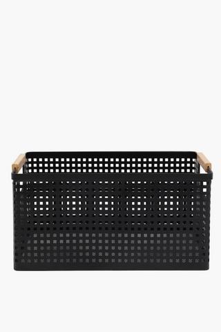Metal Urban Crate Large, L23xw31xh16cm