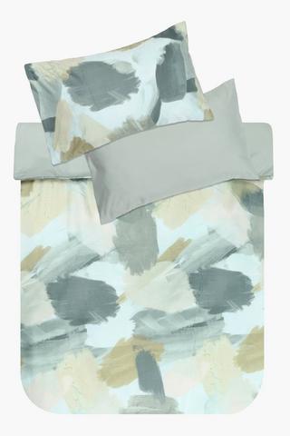 Soft Touch Morganite Abstract Bed In A Bag Duvet Cover Set