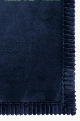 Memory Foam Ribbed Border Bath Mat, 50x80cm