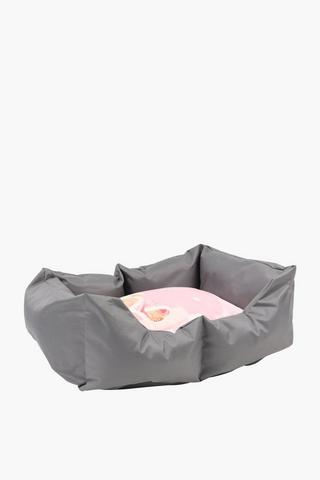 Waterproof Pawsitive Vibes Only Pet Bed Large, 60x80cm