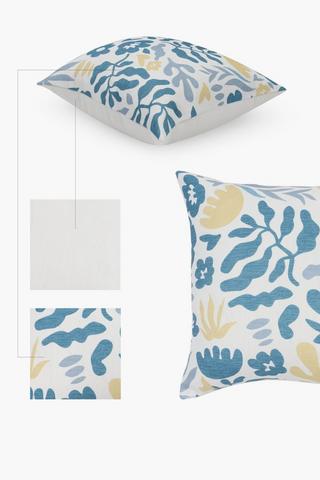 Printed River Sun Scatter Cushion, 50x50cm