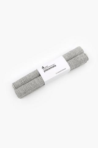 4 Pack Moraine Woven Placemat