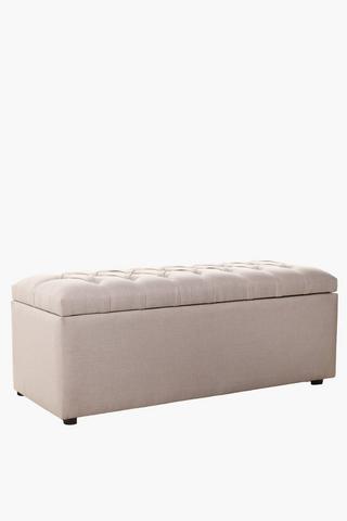 Canal Deep Button Blanket Box
