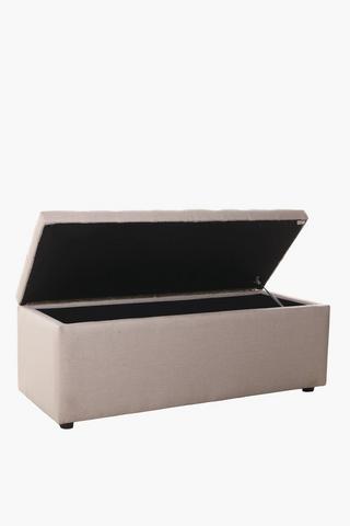 Canal Deep Button Blanket Box