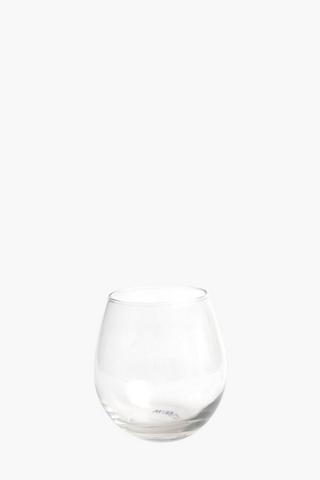 Basic Stemless Wine Glass
