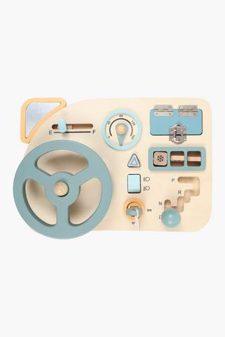 Wooden Interactive Car Toy