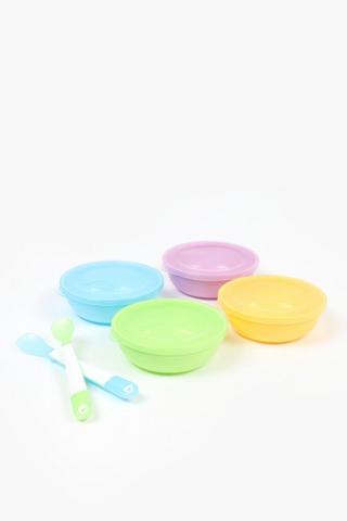 Munchkin 4 Pack Love A Bowls Set