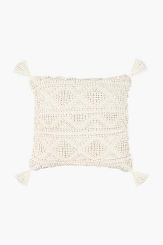 Textured Chicago Scatter Cushion, 60x60cm