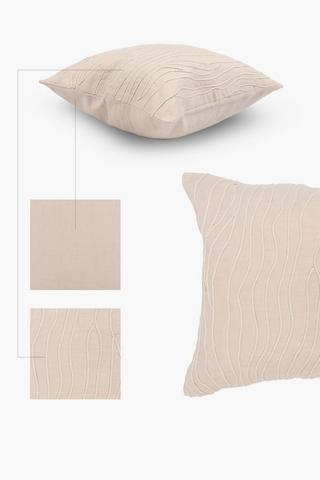 Textured Rope Weyburn Scatter Cushion, 50x50cm