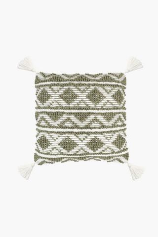 Chicago Textured Woven Jacquard Scatter Cushion, 60x60cm