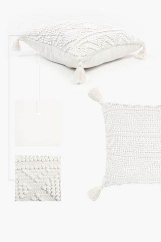 Textured Chicago Scatter Cushion, 60x60cm