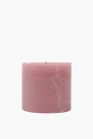 Blossom Pillar Candle, 7x7.5cm